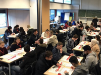 „Zusammenhalten und Hoffnung schenken“ – Typisierungsaktion der DKMS an den Kaufmännischen Schulen Dillenburg