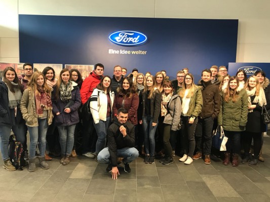 Mittendrin statt nur dabei - 11 A IN zu Gast bei Ford in Köln